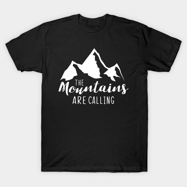 The mountains are calling T-Shirt by colorbyte